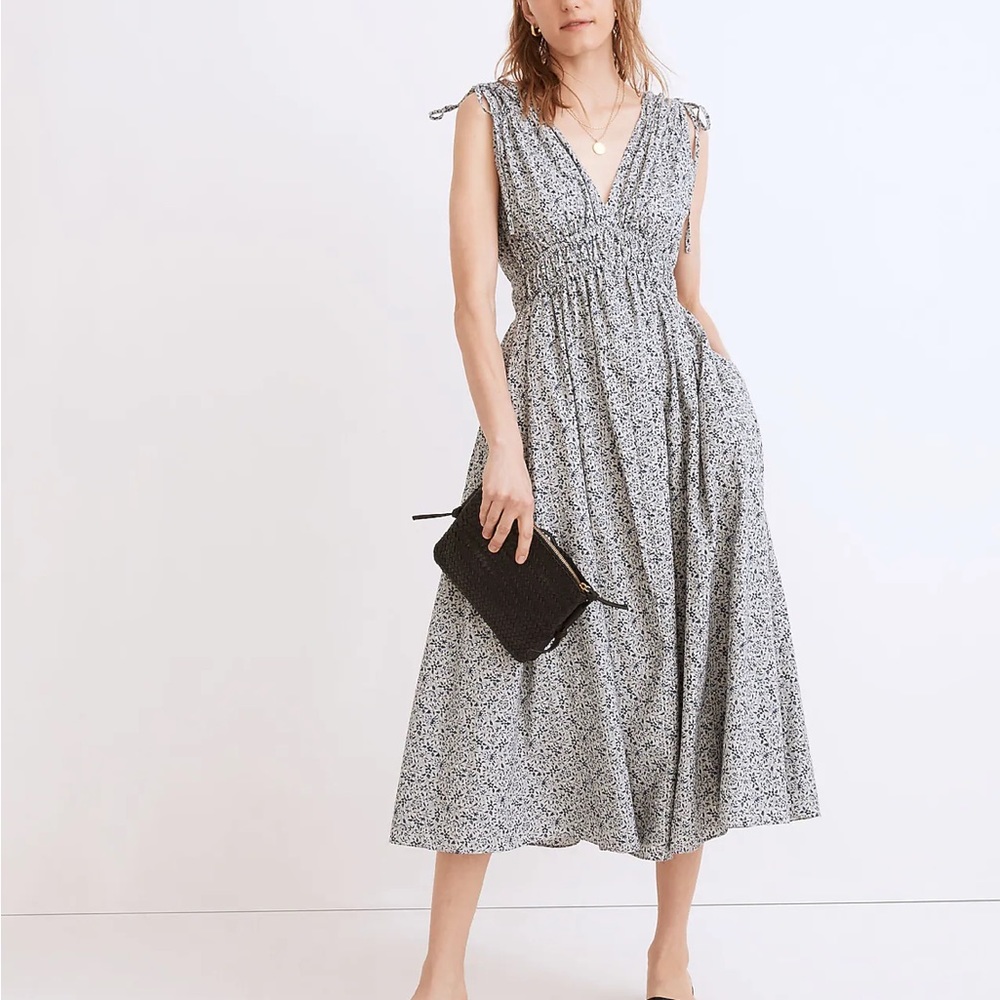Sophia Smocked Midi Dress in Florentine Floral